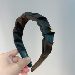 BLACK FABRIC HAIRBAND 925661