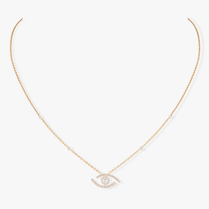 LUCKY EYE PAVED NECKLACE DIAMOND