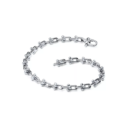 HARDWEAR MICRO LINK 44 MOTIF SILVER BRACELET