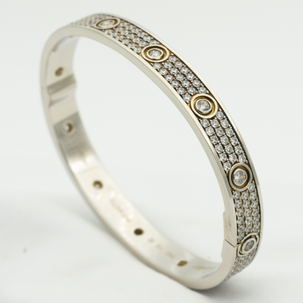 LOVE BRACELET 6.1MM FULL DIAMOND