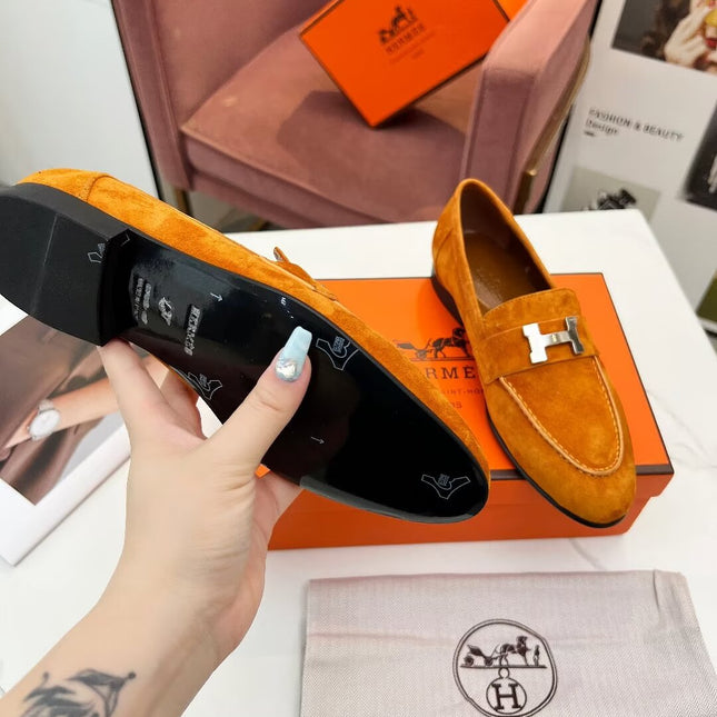 PARIS LOAFER AMBER SUEDE