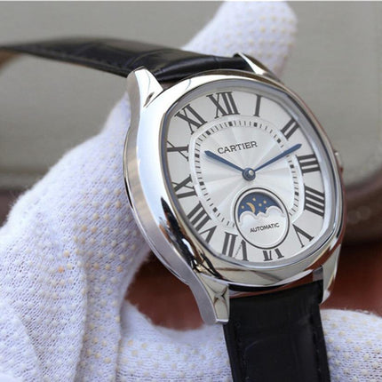 DRIVE DE CARTIER WHITE DIAL MOONPHASE