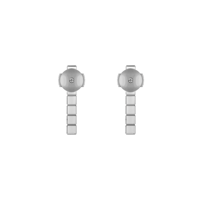 ICE CUBE SILVER EARRINGS