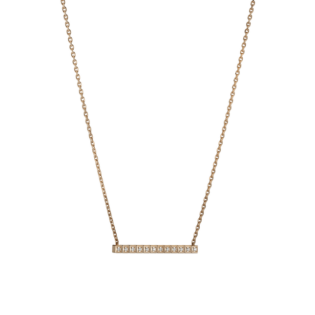 ICE CUBE FULL-SET DIAMONDS NECKLACE