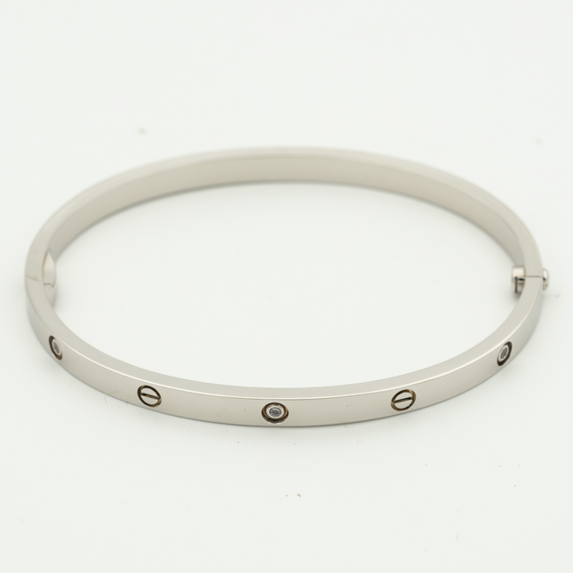 LOVE BRACELET 3.65MM 6 DIAMONDS