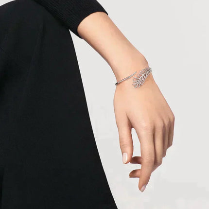 PLUME DE BRACELET SILVER DIAMOND