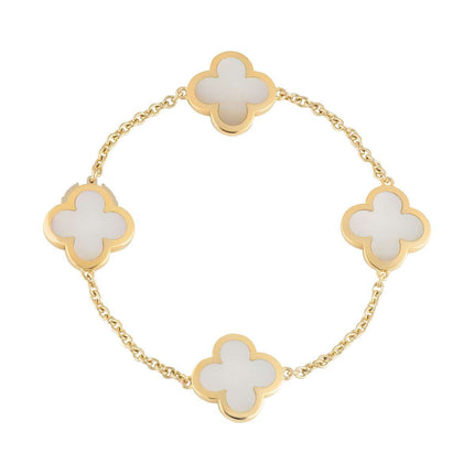 PURE CLOVER MOP BRACELET 4 MOTIFS