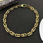 High-Quality Silver Alloy - 14K Gold Plated