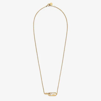 O'LOCK GOLD DIAMOND NECKLACE