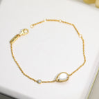 High-Quality Silver Alloy - 14K Gold Plated