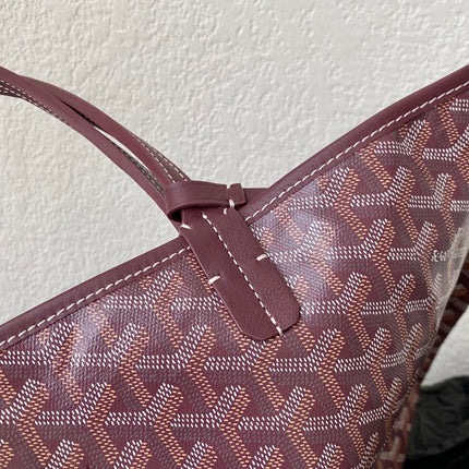 SAINT LOUIS GM 40CM BURGUNDY CANVAS