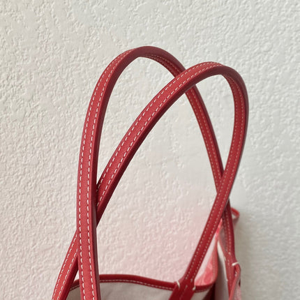 SAINT LOUIS GM 40CM RED CANVAS