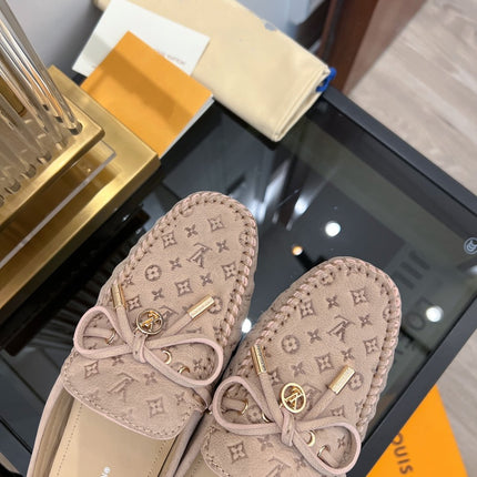 LV COSY FLAT LOGO STAMPING BEIGE