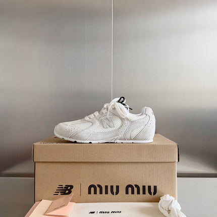 MIUMIU x NB White Sneakers 530