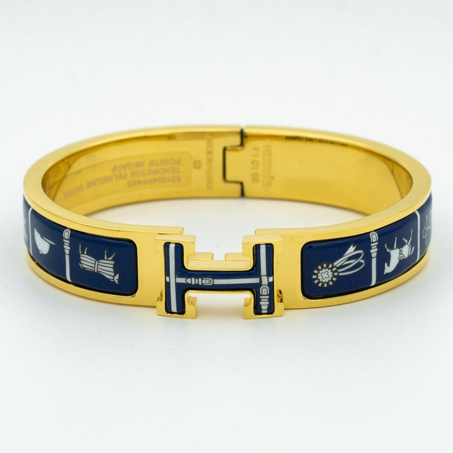 H COUVERTURES DARK BLUE BRACELET