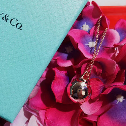 HARDWEAR PENDENTIF BALL ROSE NECKLACE