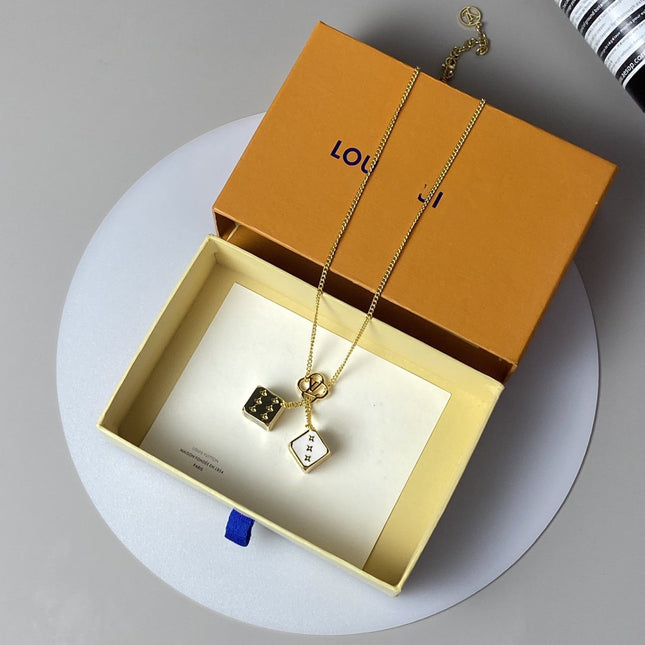 LV NEW DICE GAME ON NECKLACE