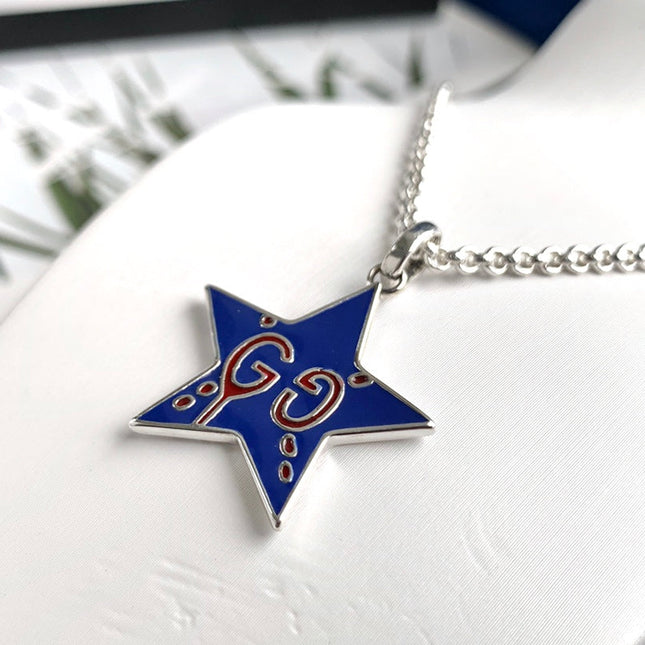 GHOST GG STAR PENDANT IN MIDNIGHT BLUE