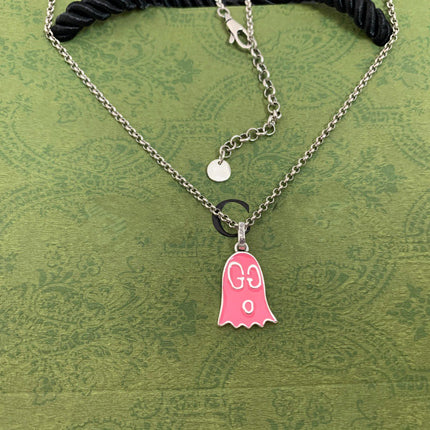 GG GHOST PINK NECKLACE