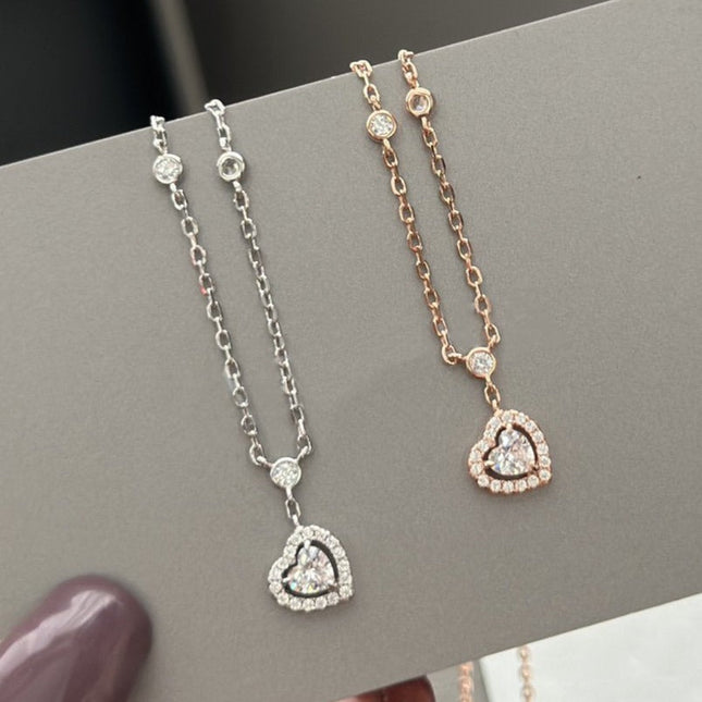 JOY HEART DIAMOND NECKLACE