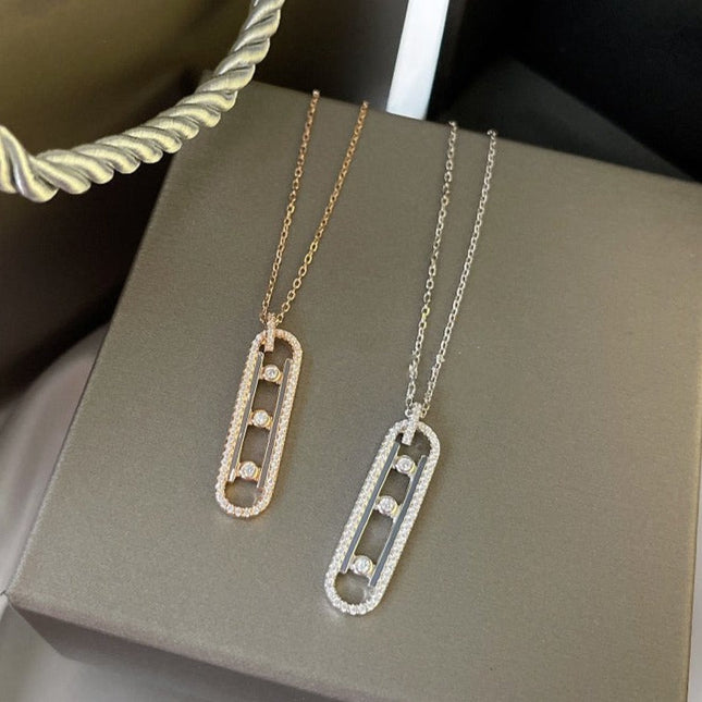 MOVE 10TH PM DIAMOND NECKLACE