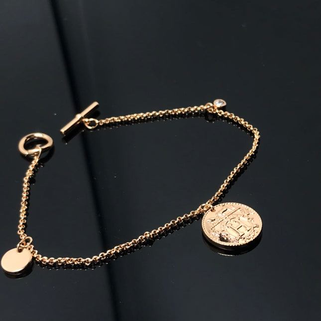 HM BRACELET PIG NOSE COIN