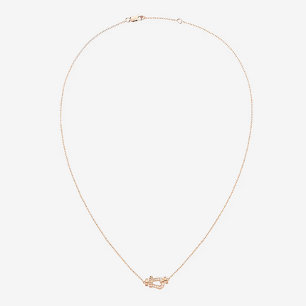 FORCE 10 DIAMOND PINK GOLD NECKLACE MINI MODEL