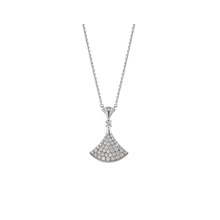 DREAM NECKLACE SILVER FULL DIAMOND