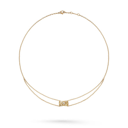 CRUSH GOLD DIAMOND NECKLACE