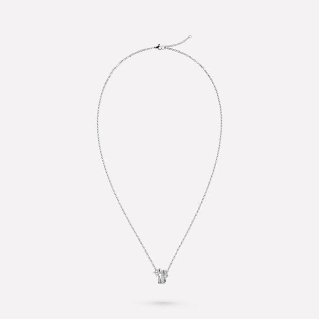 COMETE ETOILEE NECKLACE SILVER DIAMOND