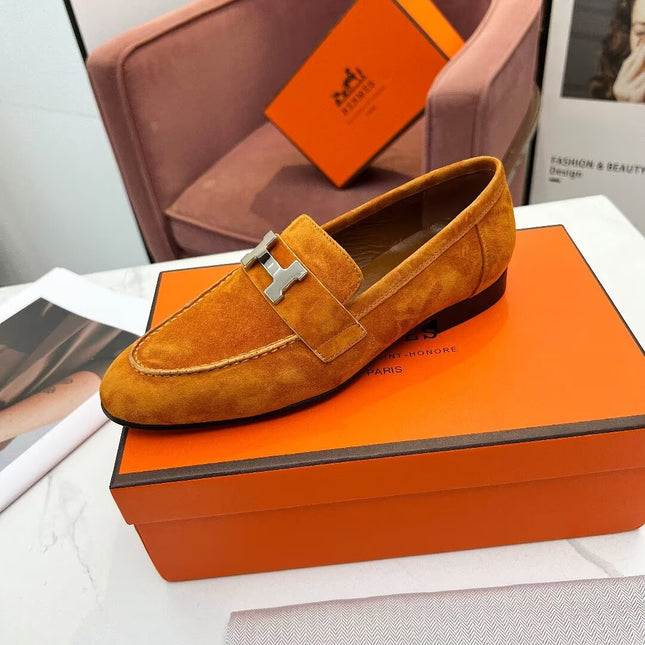 PARIS LOAFER AMBER SUEDE