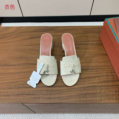 LP HIGH HEELS 25S IN STONE GRAY SUEDE