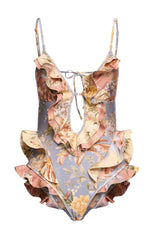 ZIMMERMANN BIKINI TALLOW FLORAL PATCHWORK PATTERN 270512