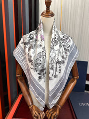 DIOR SCARF 90 CM IN SILK 733854