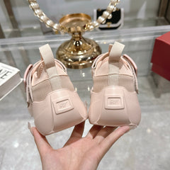 VIV' ON THE RUN TREKKY SNEAKERS IN BEIGE PINK FABRIC AND SUEDE