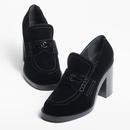 MOCCASINS BLACK VELVET