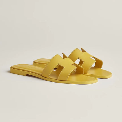 0RAN SANDAL JAUNE IMPERIAL