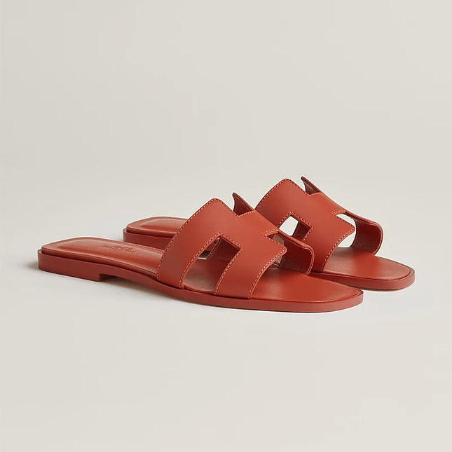 0RAN SANDAL ROUGE DE TURIN