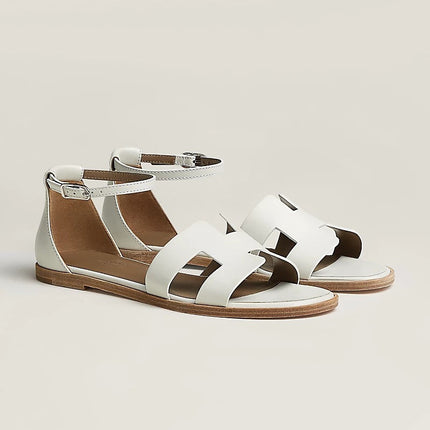 SANTORINI SANDAL BLANC