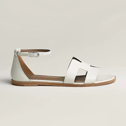 SANTORINI SANDAL BLANC