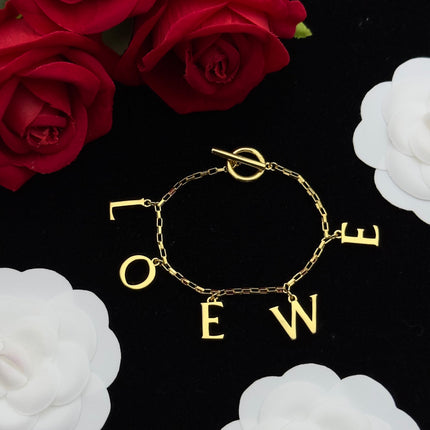 LOWE LOGO BRACELET