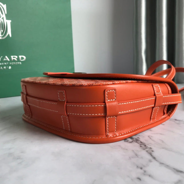 BELVEDERE PM BAG 21CM ORANGE CANVAS