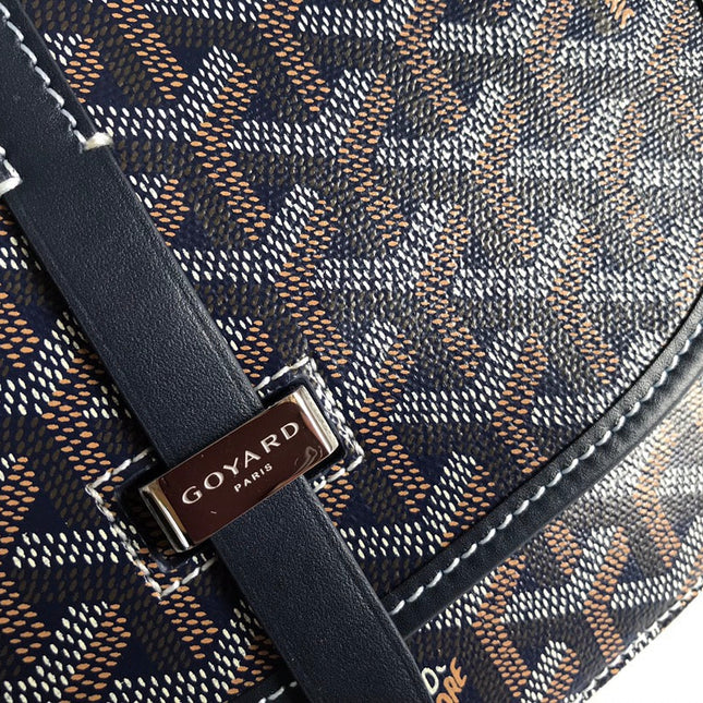 BELVEDERE PM BAG 21CM NAVY BLUE CANVAS