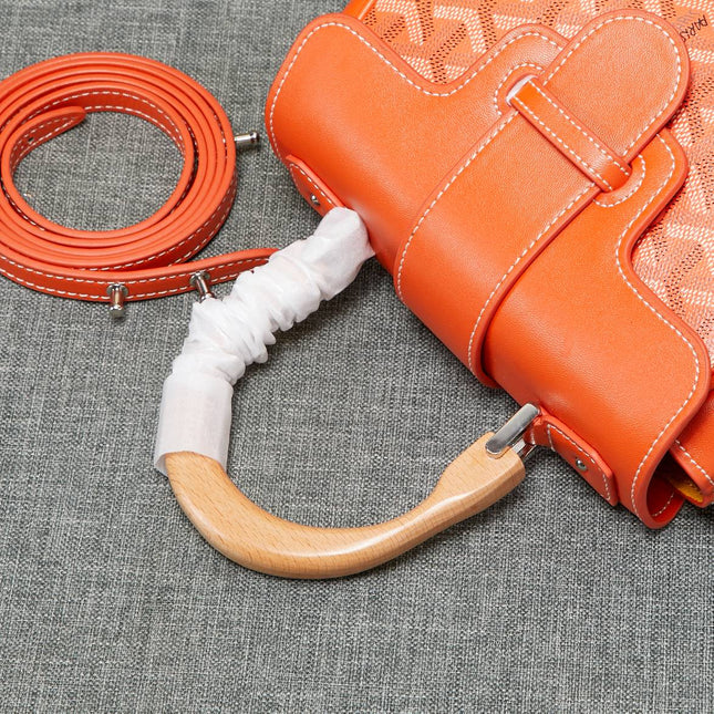 SAIGON SOUPLE MINI BAG ORANGE CANVAS