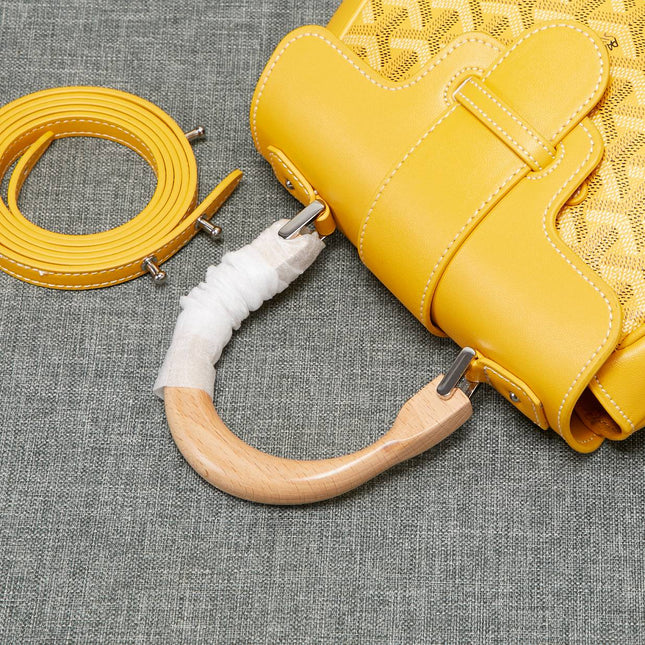 SAIGON SOUPLE MINI BAG YELLOW CANVAS