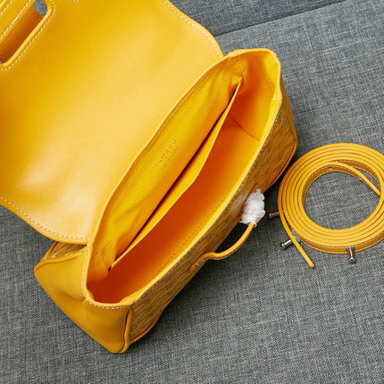 SAIGON SOUPLE MINI BAG YELLOW CANVAS