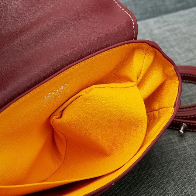 SAIGON SOUPLE MINI BAG BURGUNDY CANVAS