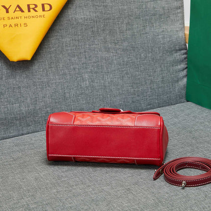 SAIGON SOUPLE MINI BAG RED CANVAS