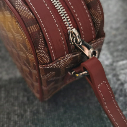 CAP-VERT PM BAG 23X8X14CM BURGUNDY CANVAS