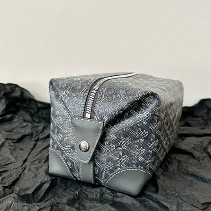 GOYA COSMETIC BAG 24CM GREY CANVAS